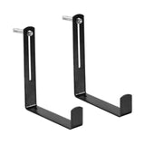 Maxbell 2x Wall Mounted Planter Box Brackets Hanging Bracket for Patio Garden Sturdy