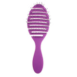Maxbell Maxbell Anti-static Scalp Massage Hair Brush Comb for Curly Straight Hair Purple