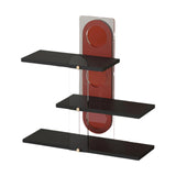 Maxbell 3 Tier Coffee Mug Holder Shelf Sturdy Countertop for   Kitchen  Black