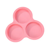 Maxbell Air Fryer Egg Mold Baking Mold Air Fryer Accessory 3 Holes Silicone Egg Mold