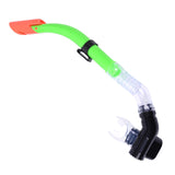 Maxbell Maxbell Semi Dry Snorkel, Snorkel Swimming Diving Snorkeling Equipment Snorkel Green