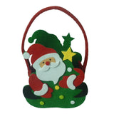 Cloth Christmas Candy Bag Gift Bag for Wedding Holiday New Year Green