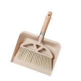 Maxbell Broom and Dustpan Set with Wooden Handle for Farmhouse Household Living Room B