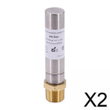 Maxbell 2xWater Hammer Arrestor Washing Machine Stainless Steel Washer 1/2" NPT Thread