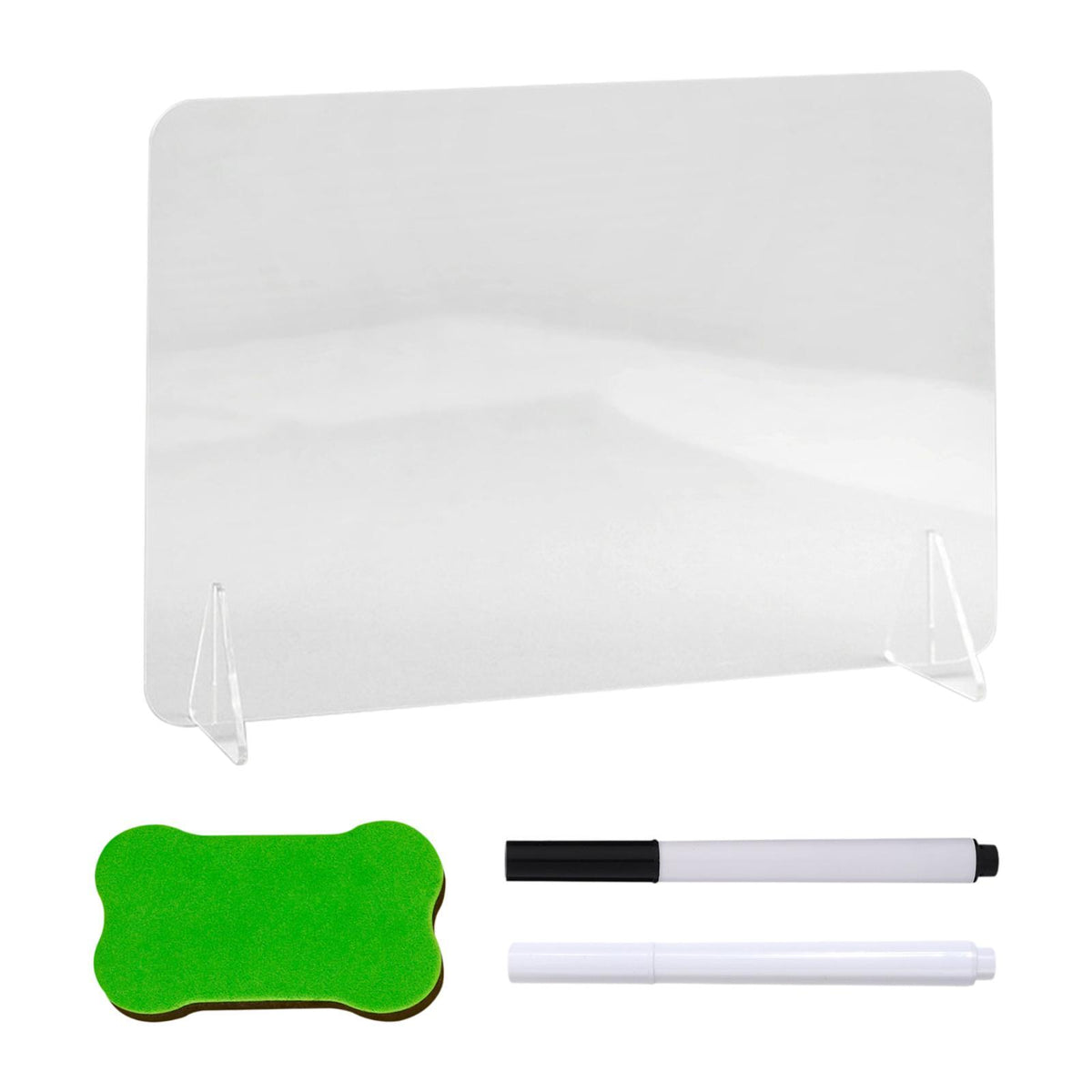 Maxbell Acrylic Dry Erasable Board Decorative Message Board for School Office Classroom