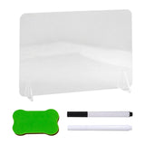 Maxbell Acrylic Dry Erasable Board Decorative Message Board for School Office Classroom