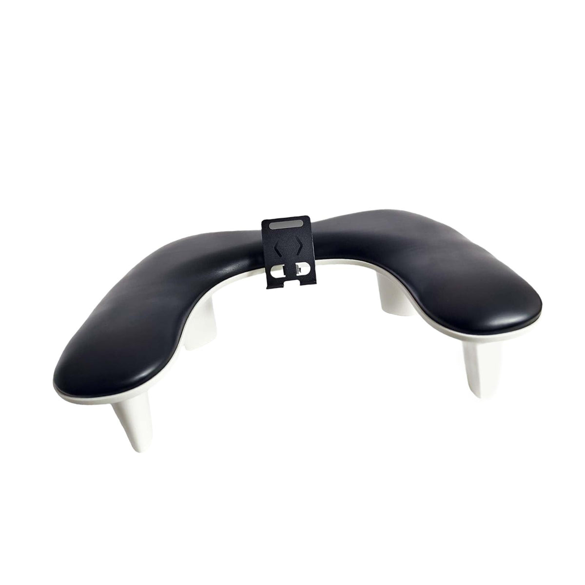 Manicure Arm Rest U Shaped Nail Arm Rest for Manicurists Nails Tech Toenails Black