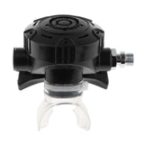 Maxbell Scuba Diving Second Stage Regulator for Backup Use Clear Silicone Mouthpiece Black