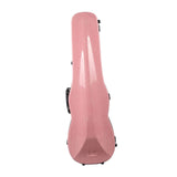 Maxbell 4/4 Violin Hard Case Sturdy Violin Storage for Beginner Violin Player Travel Pink