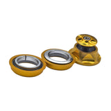 Mountain Bike Headset Bicycle Threadless Headset Replacement Part Components gold