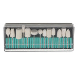Maxbell Maxbell 13 Pieces Nail Art Acrylic Gel Polishing Grinding Head Tools Ceramic Electric Drill Bits