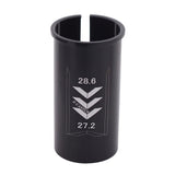 Maxbell Bike Seat Post Shim Sleeve Outdoor Activities Parts Bike Seat Sleeve Adapter 28.6mm to 27.2mm