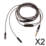 Maxbell 2x3.5mm Audio Update Cable Earphone Wire DIY for Moxpad X3, VJJB N1, iRock A8