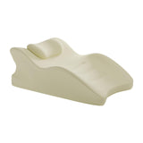 Maxbell Wedge Pillow Versatile Cushion Soft Face Down Pillow for Back Abdomen Office Beige