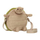 Maxbell Crossbody Zipper Cartoon Turtle Shoulder Bag for Trips Street Outdoor Indoor