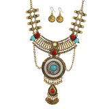 Women Necklace Fashion Charm Pendant for Turkish Tribe Bride Dancing Wedding