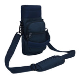 Maxbell Maxbell Water Bottle Carrier Bag Pocket for Traveling Backpacking Outdoor Activities Blue