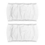 Maxbell 2 Pieces Universal Bird Cage Mesh Covers Elastic for Parrot Budgies Cockatoo XL