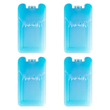 Maxbell 4 Pieces Ice Packs for Lunch Boxes Portable Ice Blocks for Picnics Beach BBQ 150ML