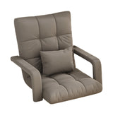 Maxbell Japanese Style 6-Level Adjustable Folding Sofa Chair Tatami Cushion G