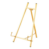 Maxbell Wedding Sign Easel Stand Creative Picture Stand for Party Exposition Wedding Gold