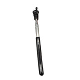 Maxbell Telescopic Teacher Pointer Portable Hand Pointer for Conference Presentation Rubber Cover Black