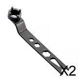 Maxbell 2xSpecial Wrench for Four Claw Angle Grinder Save Time Effort Portable Spanner 6 in 1