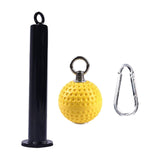 Maxbell Pull up Ball Hold Grips Adjustable Weight Strength Training for Biceps 7cm thick rod