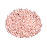 Maxbell 1000 Pieces 6mm Round Imitation Pearl Loose Spacer Beads DIY Jewelry Crafts