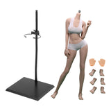 Maxbell 1/6 Scale Figure Model Collection Realistic Removing Feet Flexible Body Doll Style B