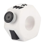 Maxbell Fingertip Rotating Toy Imagination Portable Easy Use Practicing Leisure Play White