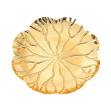 Maxbell Serving Tray Light Luxury Candle Holder Tray for Apartment Themed Party Cafe Lotus