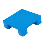 Maxbell Plastic Pallet Lightweight Basement Pallet for Restaurant Garage Supermarket Blue