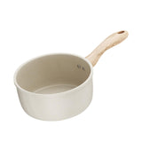 Maxbell Milk Pan Anti Scale Handle Cookware Infant Breakfast Pot for Apartment Kitchen 18cm No Lid