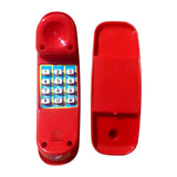 Maxbell Kids Swing Set Phone Toy Outdoor Swing Set for Children Interactive Learning Red