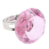 Maxbell Maxbell 2-in-1 Crystal Ring Pigment Cup Adhesive Holder Lash Extension Tools Pink
