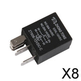 Maxbell 8xCar Truck Auto Automotive DC 12V 20A/30A AMP SPDT Relay Relays 5 Pin 5P
