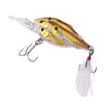 Maxbell 5xFishing Line Winder Fishing Lures Baits Minnow Baits Crankbait Tackle Yellow