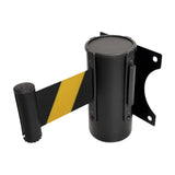 Maxbell Retractable Belt Barrier Wall Mount Caution Belt for School Office Warehouse 5m
