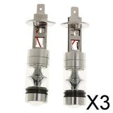 Maxbell 3x2X H1 10000K 100W LED 20SMD Projector Fog Driving DRL Light Bulbs Blue