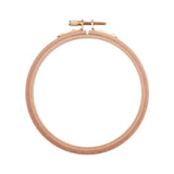 Maxbell Round Embroidery Hoop Sewing Tool Cross Stitch Hoop for DIY Embroidery Craft 5 inch