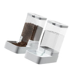 Maxbell Pet Feeder and Water Dispenser Set Travel for Puppy Small Dogs Bunny