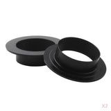 Maxbell 4x Bicycle Axis BB Bottom Bracket Medium Shaft Bearing Protection Cup Cover