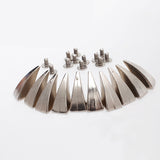 Maxbell 50pcs Dragon Claw Spikes Studs for DIY Craft Leathercraft