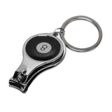 Maxbell Maxbell Nail Clipper Finger &Toe Nail Cutter Key Ring Chains Black