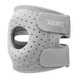 Maxbell Elbow Brace Breathable for Men Women Elbow Pad for Workout Kickboxing Sports Light Gray