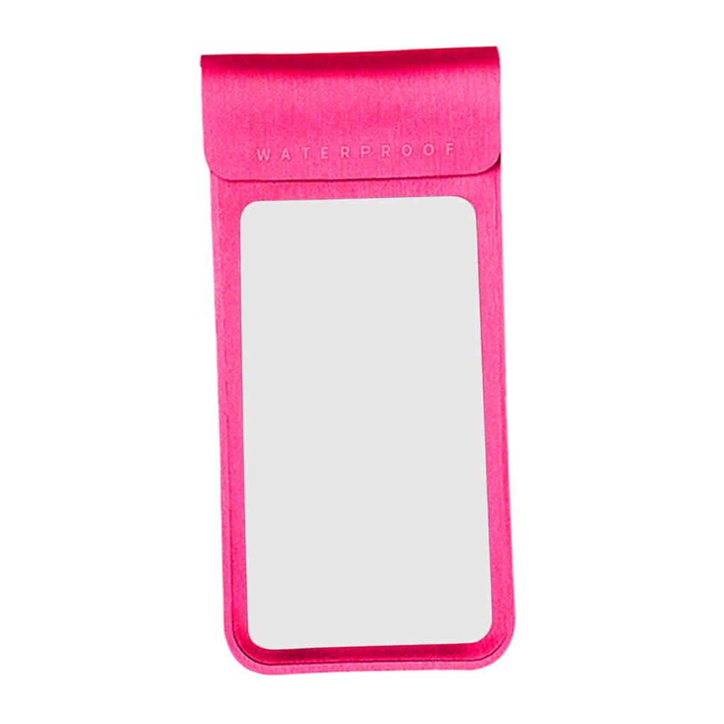 Maxbell Maxbell Waterproof Floating Phone Case Dry Pouch Bag with Lanyard Rosy S