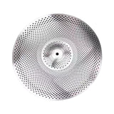 Maxbell Drum Cymbal Sturdy Drum Accessories Low Volume Practice Cymbal for Beginners 18inch