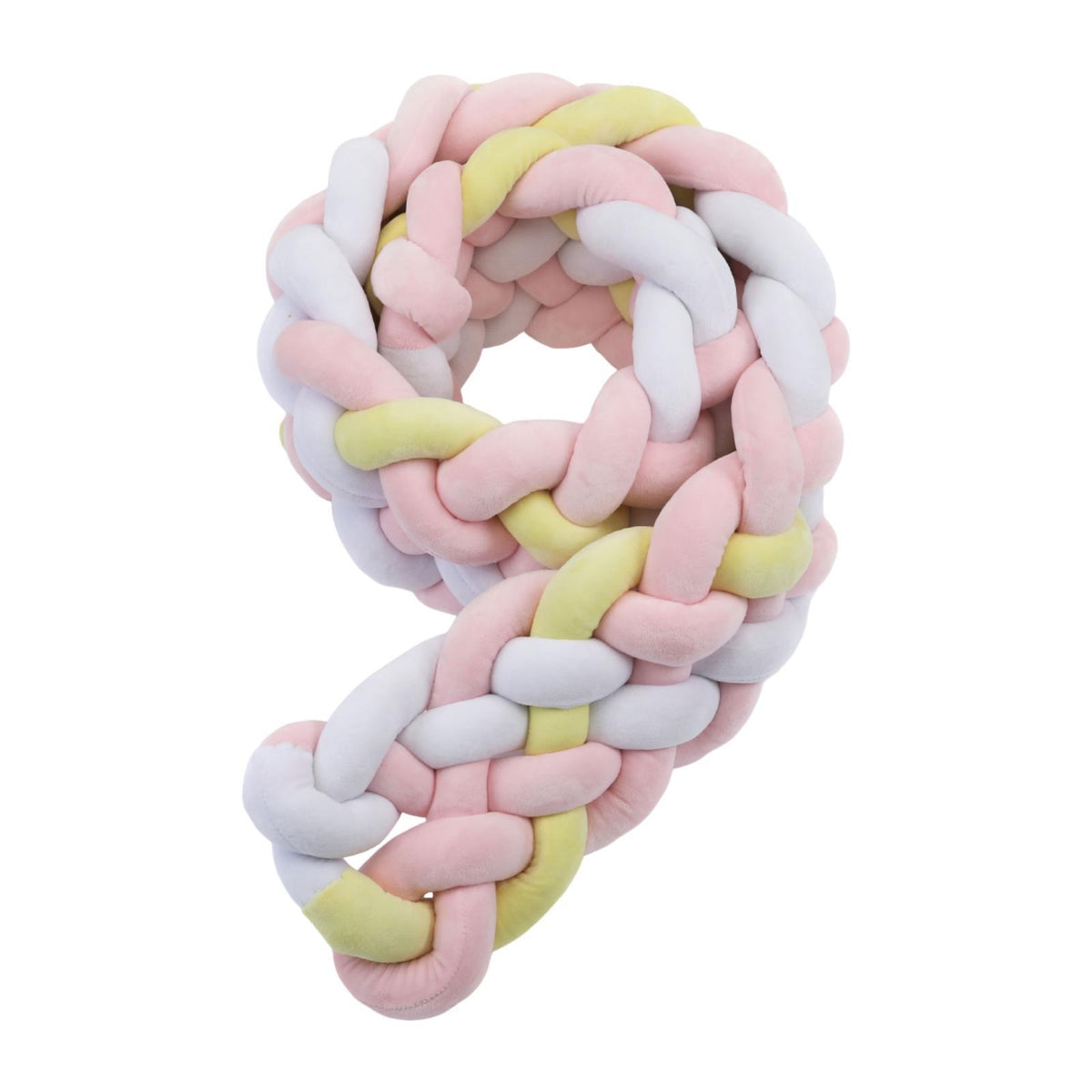 Maxbell Knotted Mat Protector DIY Accessories Bar Pillow for Scarf Cushion Cat House pink white