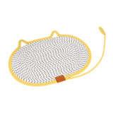 Cat Scratching Pad Rug Couch Claw Home Toy Indoor Cats Cat Scratcher Mat Toy Yellow 60x40cm